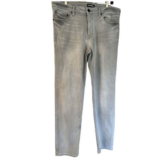Mens Express Jeans Slim Straight - Picture 1 of 6